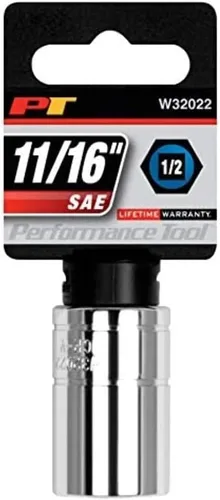 Miniatura 11 de Performance Tool W32028 1/2 Drive 6-Point Socket, 7/8