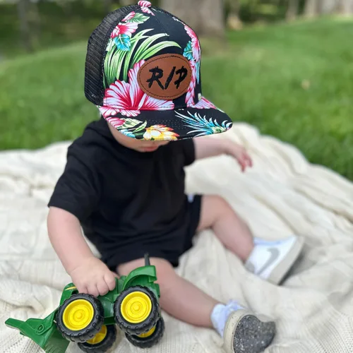 Miniatura 8 de Sombrero personalizado para bebé, sombreros de bebé personalizados para niños pequeños, sombrero de camionero personalizado para niños, gorra
