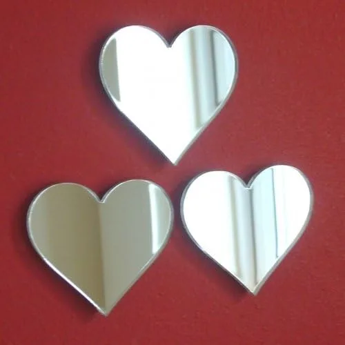 Miniatura 3 de Super Cool Creations Espejos de corazón - 19.7 in x 17.7 in
