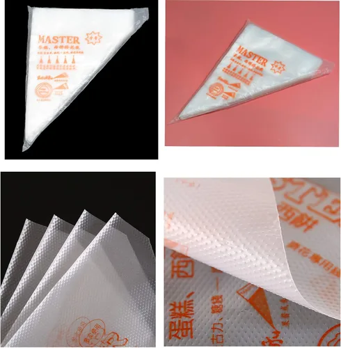 Miniatura 5 de Paquete de 100 bolsas de repostería desechables de plástico, para pasteles, glaseado, pastelería, pastelería, pastelería, herramienta de decoración