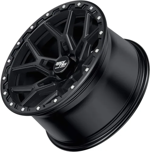 Miniatura 7 de RockTrix RT107 rueda de 17 pulgadas compatible con Toyota Tacoma 2001+, 4Runner 2002+, FJ Cruiser, Tundra 99-06, patrón de pernos 6x5.5" 6x139.7
