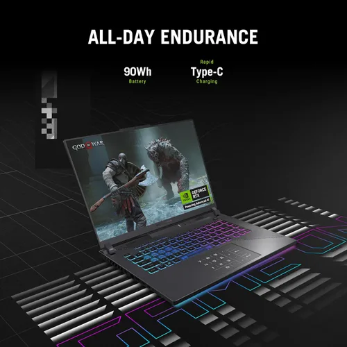 Miniatura 5 de ASUS ROG Strix G16 - Laptop para juegos, AMD Ryzen 9-9955HX, 16 GB DDR5 RAM, 1 TB PCIe SSD, pantalla 2K de 16 pulgadas, Nvidia G-Force RTX 5050