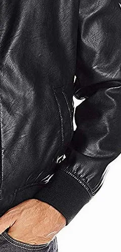 Miniatura 3 de Tommy Hilfiger Chaqueta bomber de piel sintética para hombre