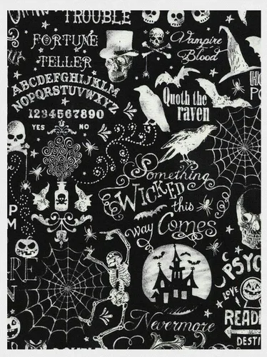 Ouija - Kit de pintura de diamantes para bricolaje, diseño de calavera mágica vintage, Halloween, arte de diamantes para adultos, pintura redonda