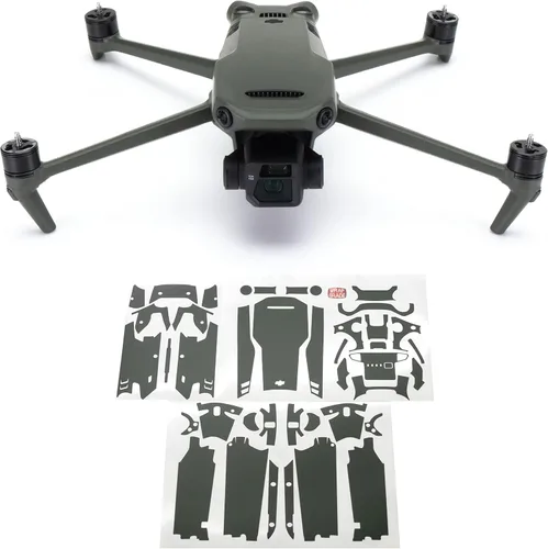 Miniatura 19 de WRAPGRADE Adhesivos de piel completa para DJI Mavic 3 / Mavic 3 Classic (amarillo neón)