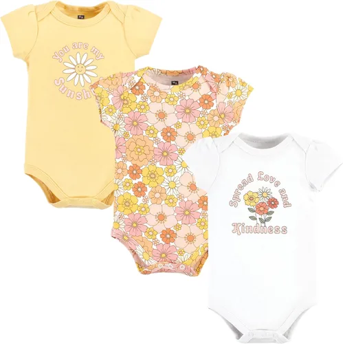 Miniatura 258 de Hudson Baby baby-girls Cotton Bodysuits 3-pack
