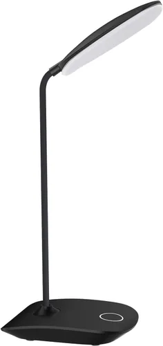 Miniatura 9 de Deeplite - Lámpara de escritorio LED con cuello de ganso flexible de 3 niveles de brillo, lámpara de mesa operada por batería de 5 W, control
