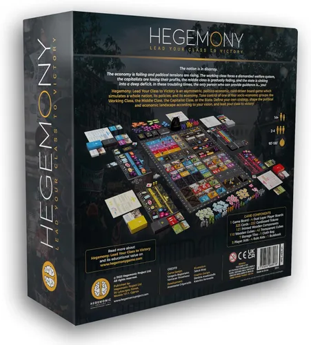 Miniatura 2 de Hegemony: Liderar tu clase hacia la victoria - Juego único asimétrico basado en cartas, juego de mesa político económico, a partir de 14 años, 2-4