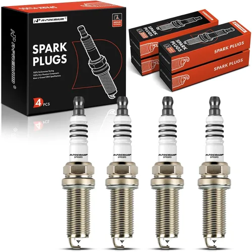 A-Premium Bujías iridio platino compatibles con Subaru Outback, Forester, Impreza, Legacy y Mercedes-Benz C230 y Mitsubishi Outlander, Lancer,
