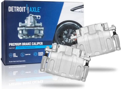 Miniatura 114 de Detroit Axle - Pinza de freno trasera izquierda para Chevrolet Equinox Captiva Sport GMC Terrain Saturn Vue Pontiac Torrent Pinza de freno lateral