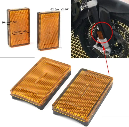 Miniatura 4 de Reflector de horquilla delantera para motocicleta compatible con K1200RS K1200GT R1200RT R1200GS R1200R
