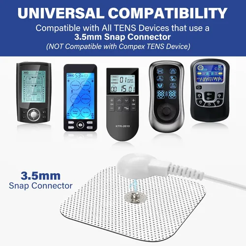 Miniatura 2 de Electrodos para masajes EMS LotFancy., 1