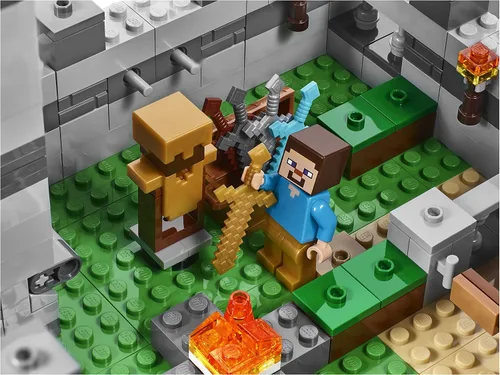 Miniatura 7 de Juego de construcción de aldea de LEGO Minecraft 21128., Negro