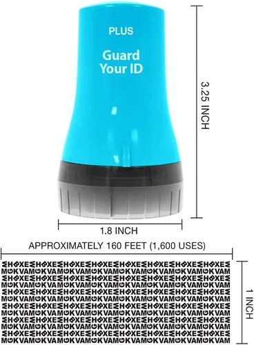 Miniatura 6 de Rodillo de seguridad avanzado ancho de Guard Your ID, sello de protección de identidad fácil de usar