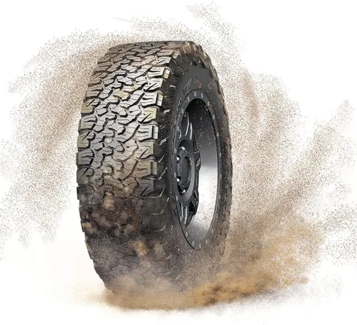 Miniatura 2 de BFGoodrich Neumático radial para automóvil todo terreno T/A KO2 para camiones ligeros, SUV y crossovers, 30x9.50R15/C 104S