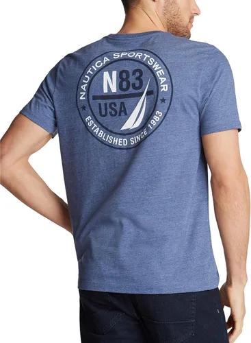 Miniatura 3 de Nautica Camiseta estampada de manga corta para hombre