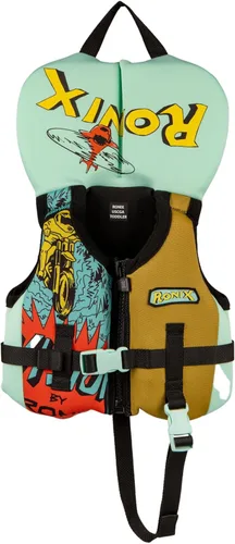 Miniatura 8 de Ronix Vision - Chaleco salvavidas CGA para niño - Azul/Naranja/Amarillo
