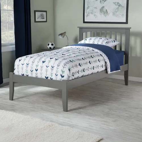 Miniatura 11 de AFI, Mission Queen - Cama plataforma color espresso