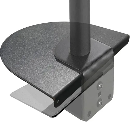 Miniatura 7 de Placa de refuerzo para montaje en monitor de acero, placa de refuerzo para brazo de monitor para mesas frágiles, placa de refuerzo para montaje