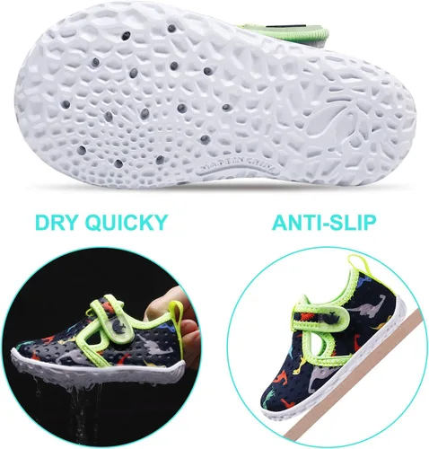 Miniatura 176 de FEETCITY Baby Boys Girls Water Sport Shoes Barefoot Kids Aqua Socks Quick-Dry Beach Swim Pool Shoes