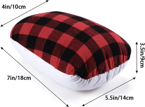 Miniatura 3 de MOLIGOU Jamón de sastres, herramienta de prensado para planchado, jamón de costura para dardos, manga, costura curvada Rojo