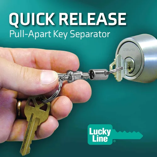 Miniatura 2 de Lucky Line Llavero de liberación rápida Níquel