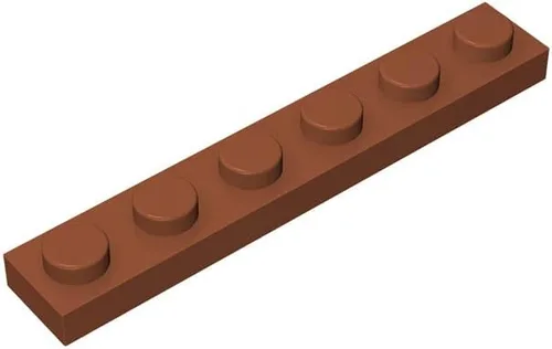 Placa de construcción clásica de 1 x 6 pulgadas, 100 piezas, compatible con piezas y piezas Lego 3666, juego creativo, 100% compatible con todas las