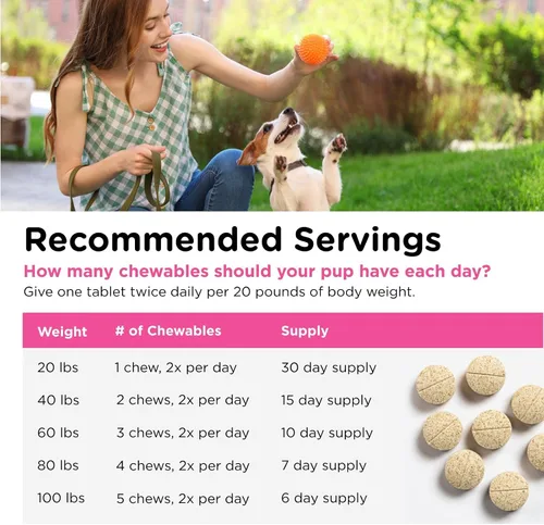 Miniatura 5 de Nutri-Vet Allerg-Eze - Masticables para perros – Antioxidantes formulados y ácidos omega-3 – Apoya la salud respiratoria y de la piel – 60