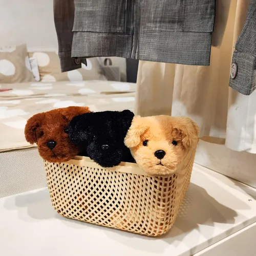 Miniatura 8 de WEIGEDU Small Retrievers Labs Labrador Cachorro Perro Animales de Peluche Juguetes de Felpa para Niños Niñas Cumpleaños Hora de Dormir Pascua, 7.9