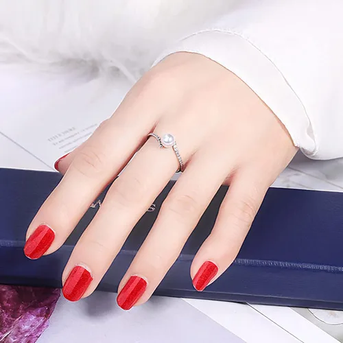 Miniatura 7 de Anillo de compromiso de aniversario para mujer, accesorios populares, promesa, regalos de cumpleaños de Navidad
