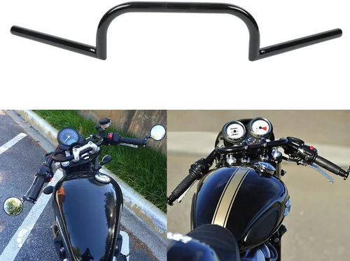 Miniatura 4 de 7/8 "Cafe Racer Ace clubman estilo manillar apto para Harley Cafe Racer Bobber Chopper KZ650 550 CB500 CB650 CB750