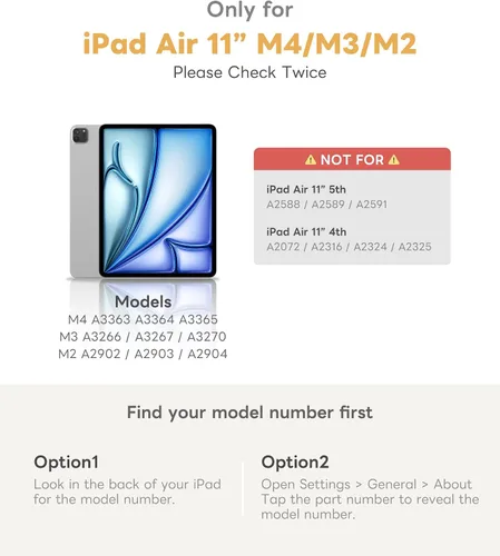 Miniatura 2 de EIP Protector de pantalla desmontable para iPad A16/10th, antiluz azul para ojos, nano tira reutilizable, fácil de instalar y quitar, antirreflejo