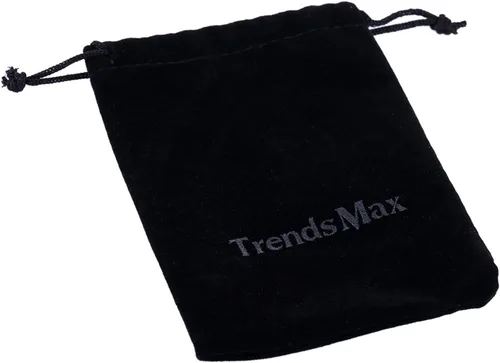 Miniatura 6 de Trendsmax Cadena de eslabones cubanos de acero inoxidable de 0.276 in para hombre y mujer, color dorado, plateado, negro, 7 a 11 pulgadas, Metal