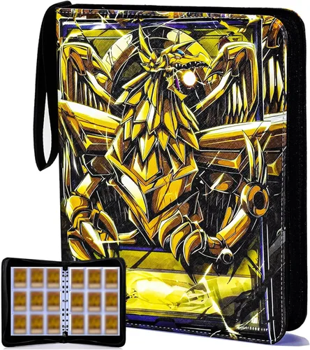 Miniatura 13 de Carpeta de tarjetas coleccionables para tarjetas Y-G-O, álbum de tarjetas de 990 bolsillos con fundas compatible con tarjetas TCG, tarjetas TCG u