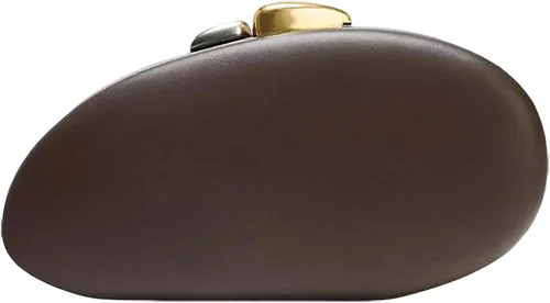 Miniatura 11 de Bolso de mano de piel sintética desmontable con cadena cruzada, bolso de noche, bolso de mano para mujer, formal, boda, fiesta, baile de graduación