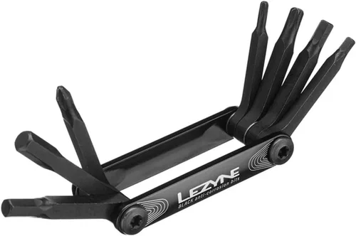 Miniatura 3 de LEZYNE V PRO 7 - Multiherramienta para bicicleta Brocas de vanadio anticorrosión, hexagonales 3/4/5/0.236 in, cabeza cruzada, T10/T25 Torx