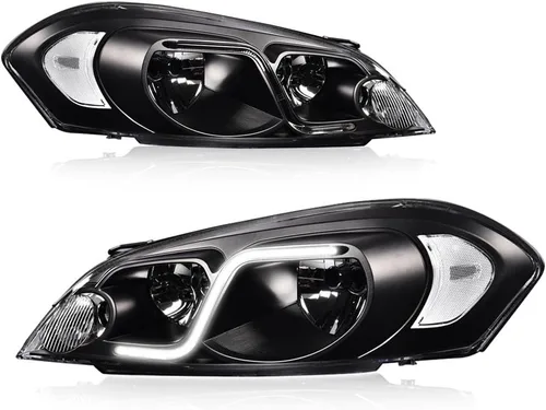 Miniatura 10 de PIT66 Conjunto de faros delanteros LED DRL compatible con Chevy Colorado GMC Canyon 2004-2012/2006 Isuzu i-280 i-350/07-08 Isuzu i-290 i-370