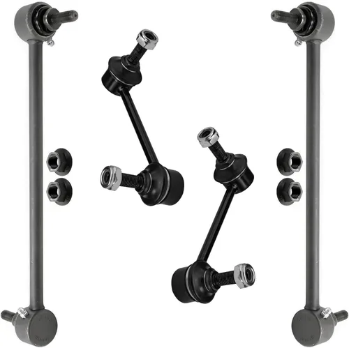 Miniatura 39 de Detroit Axle - 4 barras estabilizadoras AWD para Chrysler 300 2005-2019 Dodge Charger 2005-2008 2005-2008 Magnum Stabilizer Enlaces de extremo