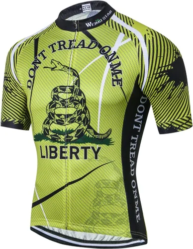 Miniatura 63 de Nuevo Pro cremallera completa hombres ciclismo Jersey manga corta Riding Shirt USA