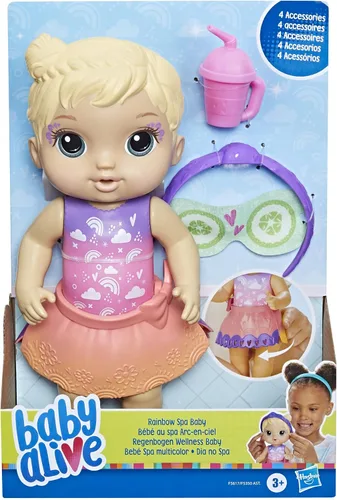 Miniatura 2 de Baby Alive Rainbow Spa (cabello rubio)