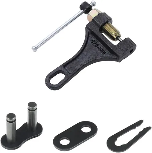 Miniatura 7 de KAMIER Cadena 420 Master Connect Link Breaker para Coleman CT200U BT200X Baja 196 212cc Mini Bike Go Kart TaoTao Coolster Ice Bear Suzuki SSR TTR