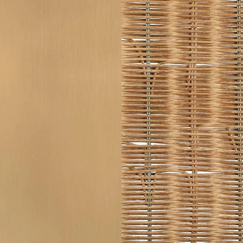 Miniatura 7 de Nathan James Celeste - Lámpara de pared de ratán, moderna lámpara de pared para casa de campo, lámpara de lectura para mesita de noche con pantalla