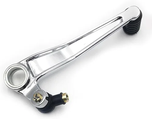 Miniatura 4 de Palanca de cambios compatible con Suzuki GSXR 600 750 TL 1000 SV650 GSF1200 GSX 600F cromo [B07K8WQH7T]
