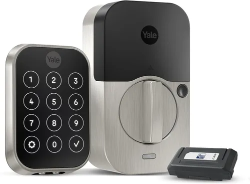 Miniatura 9 de Yale Assure Lock 2 Cerrojo de Seguridad, Cerradura de Puerta de Entrada Digital con Pantalla Táctil en Ante Negro con Teclado Electrónico y Llave