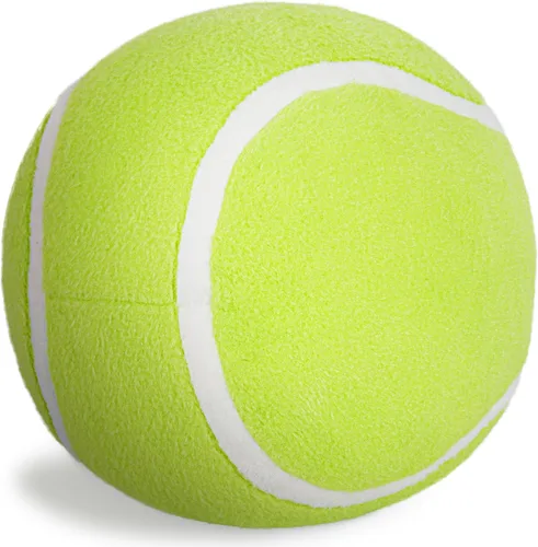 OurHonor Pelota de Tenis de Peluche, 11.8" Juguete de Peluche de Tenis Suave Almohada Decorativa Tennisball Peluches de Tenis Esponjosos Regalo