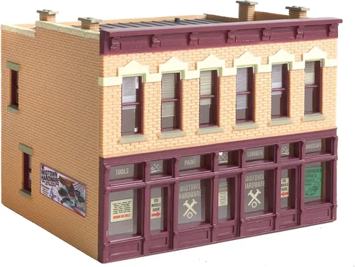 Miniatura 2 de Walthers Trainline Edificio/estructura a escala HO Midtown Hardware (ensamblado)