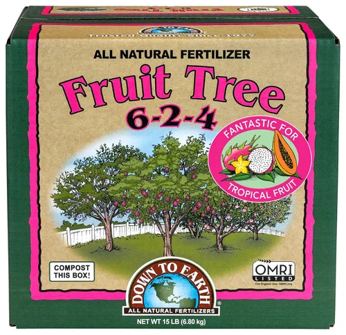 Miniatura 10 de Down To Earth All Natural Fertilizers Fertilizante orgánico para árboles frutales - Alimento vegetal para manzanas, peras, ciruelas y árboles