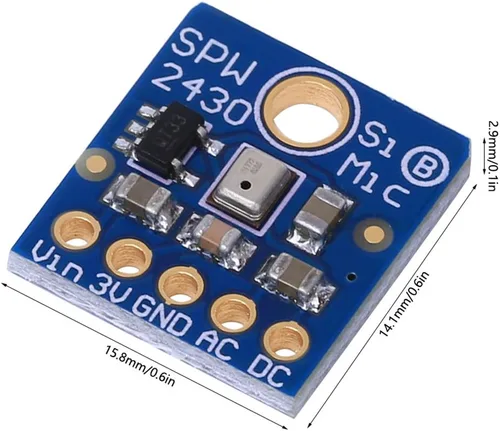Miniatura 2 de Módulo de sensor de sonido, módulo de sensor de detección de sonido, micrófono MEMS de silicio Sensor de micrófono de sonido de alta sensibilidad