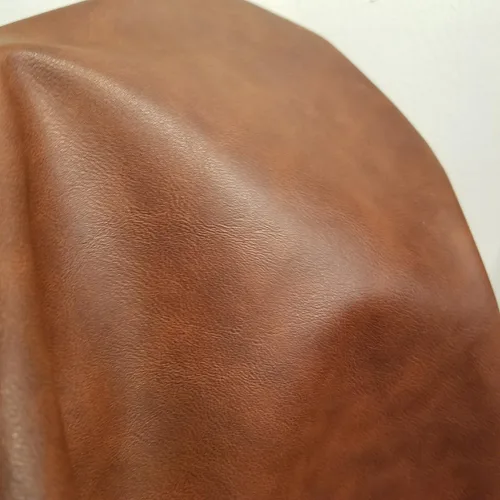 Miniatura 9 de NAT Leathers Café Nubuck Pulido Suave Piel Sintética Vegana de Poliuretano Aprobada por Peta 1 Yarda (91 cm de Largo x 137 cm de Ancho) Piel