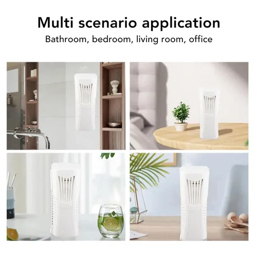 Miniatura 2 de Dispensador automático de ambientador, dispensador automático de fragancia con temporizador, difusor de máquinas de aromaterapia montado en la pared